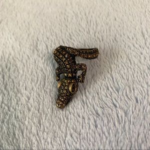 Adjustable Crocodile Ring